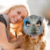 Dinosaur Face Cushion Moving Chin Tyrannosaurus Rex Head Cover Spooky Halloween Decoration for Cosplay Parties