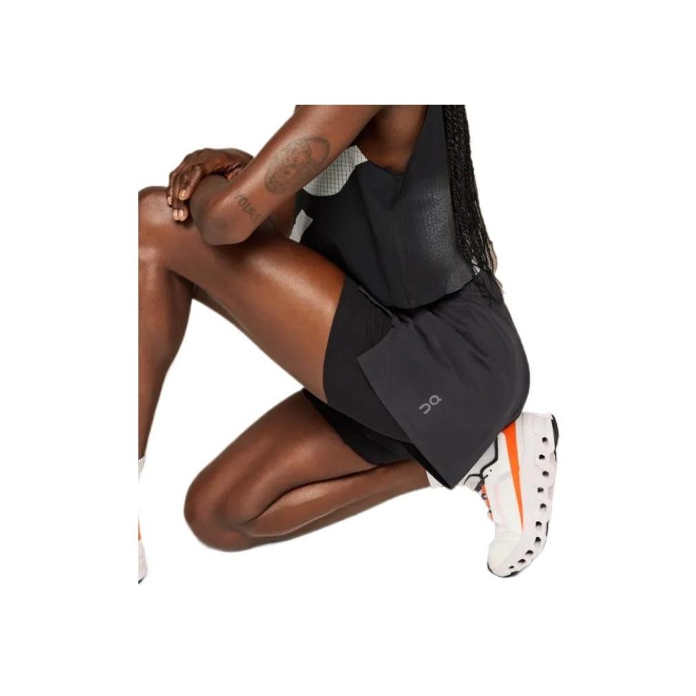 Шорты On Pace Легкие Дышащие Экологичные Удобные Спортивные Шорты Унисекс Шорты Черные 1WE10250553