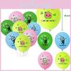 Воздушные шары из латекса в стиле Кокомелон, разноцветные, принадлежности для украшения детской вечеринки по случаю дня рождения