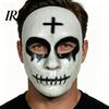 Clear Vision Halloween Face Masque Scary for Adults, Horror Realistic Cosplay Party Field of View Accessory, Creepy Full Masquerade Costume,