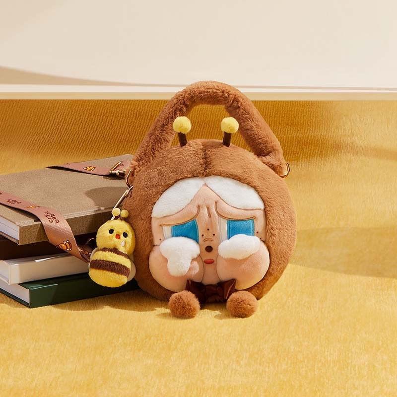 Itabag Bee Crybaby Plush Kids Crossbody Bag Lightweight Handbag Outings Casual