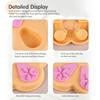 Interactive Dog&Cat Puzzle Toy Food Grade Silicone Pets Slow Feeder Hide and Seek Treat Dispenser
