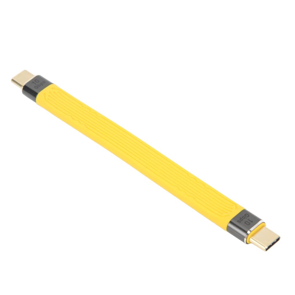 Кабель Type C — Type C 10 Гбит/с Передача данных PD 100 Вт 5 А Быстрая зарядка Папа к папе FPC Кабель для передачи данных Type C 5,1 дюйма