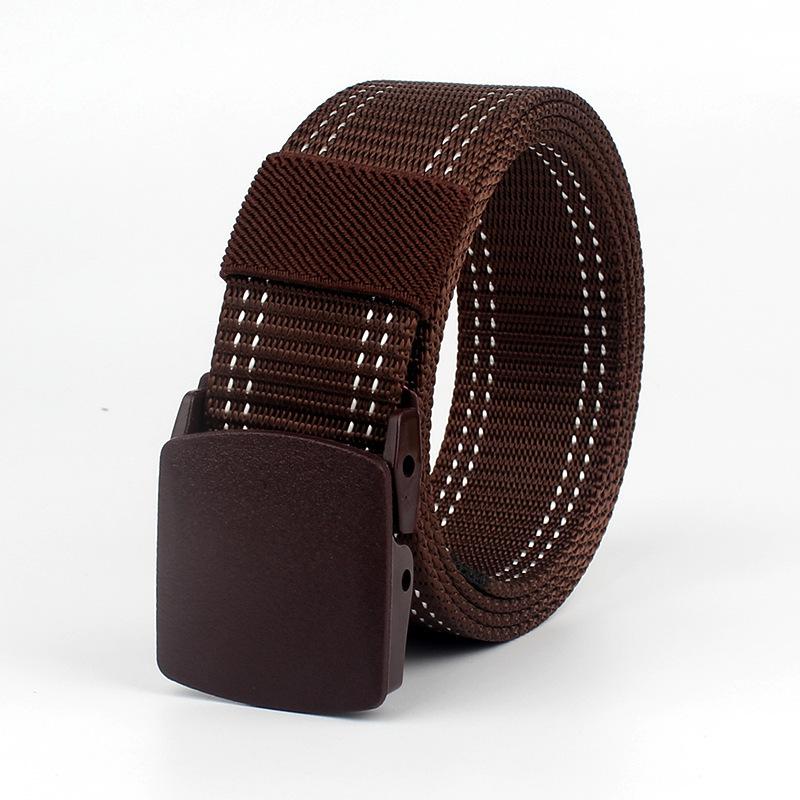 Нейлоновый тактический ремень, мужской неметаллический спортивный ремень для занятий спортом на открытом воздухе, студенческий военный тренировочный холст