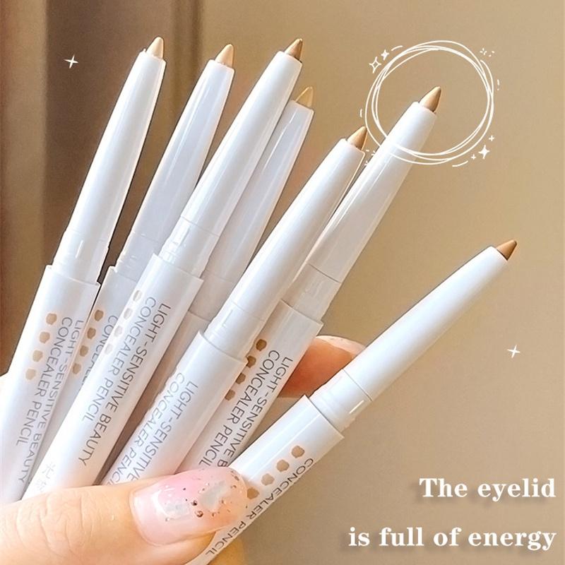 Concealer Eyebrow Pen Stick Moisturizing Concealer Pencil Cover Dark Circles Invisible Pores Waterproof Face Makeup Lip Pencil Korean Cosmetic