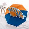 Складной зонт с принтом логотипа Knicks, для улицы, отдыха и путешествий, прочная ткань зонта, подарок на день рождения и праздник
