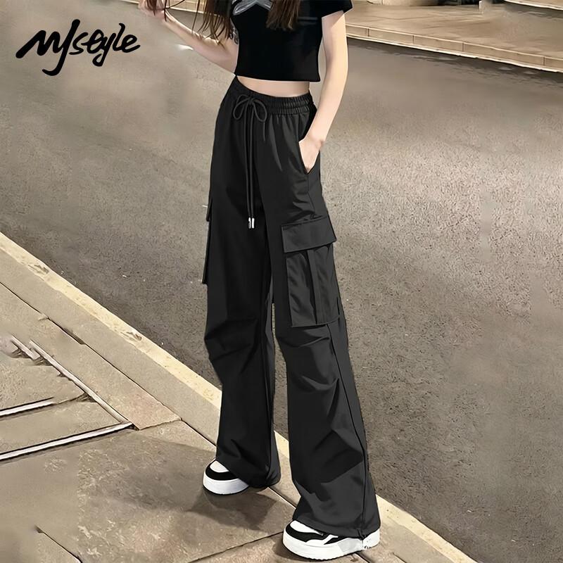 Женские брюки карго прямого кроя MJ STYLE