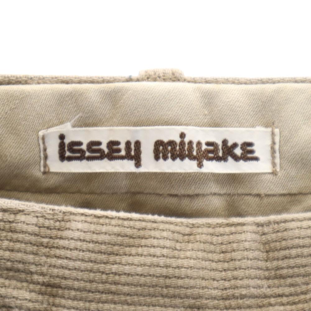 ISSEY MIYAKE Винтажные вельветовые брюки 70-х годов, сделано в Японии, размер L, бежево-коричневые, мужские, б/у