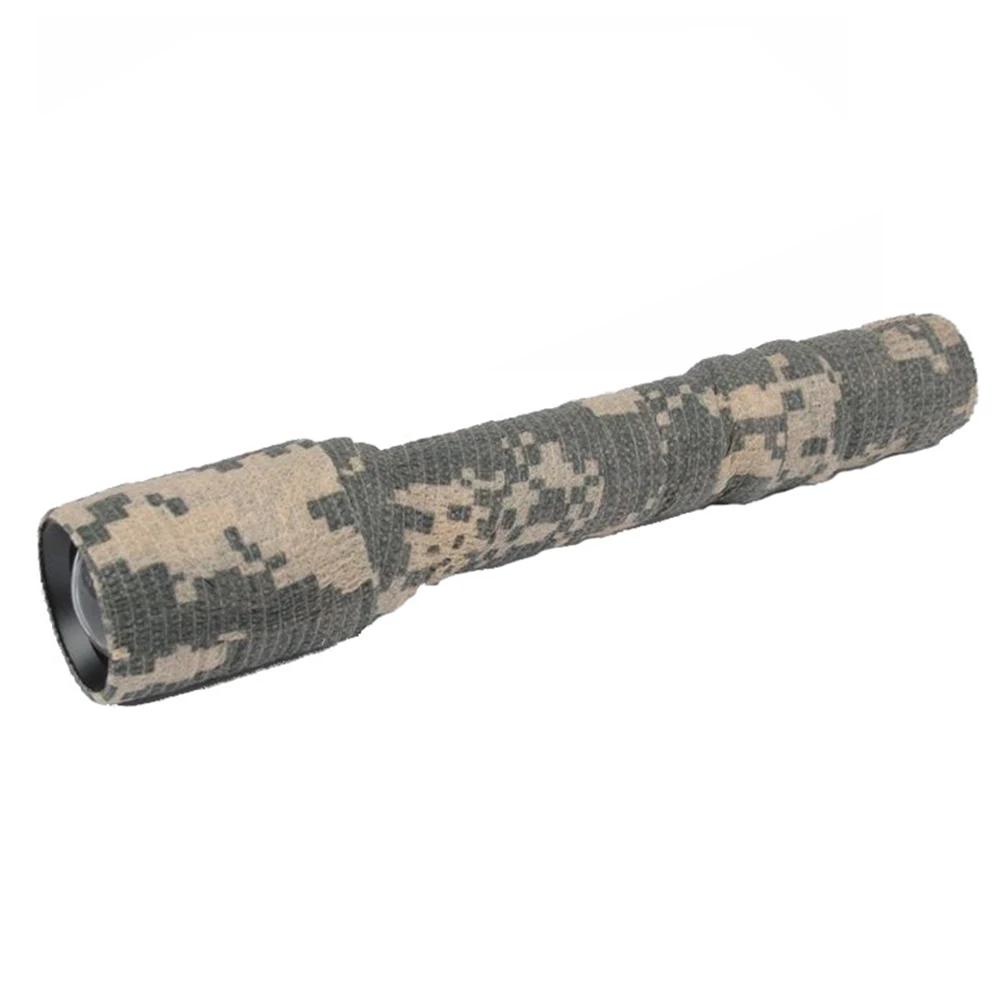 Elastic Wrap Tape  Adhesive Outdoor Hunting Camouflage Stealth Tape Waterproof Wrap Durable Self Adhesive Elastic Bandage