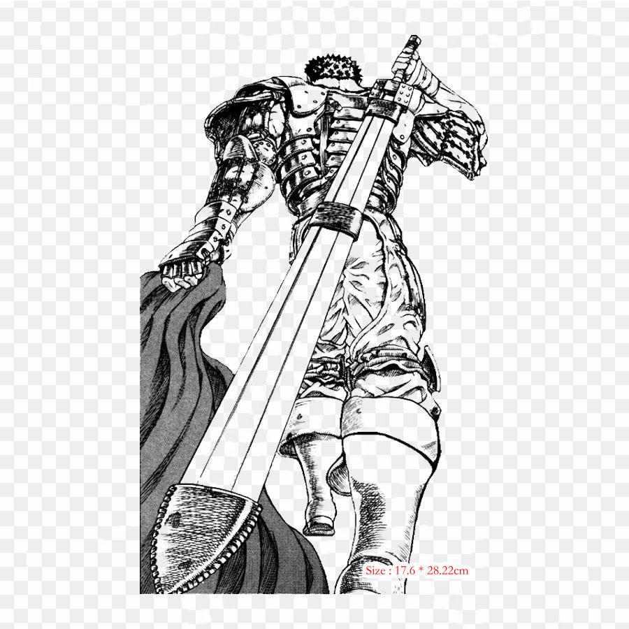 Виниловые нашивки с термопереносной печатью Guts Griffith, наклейки для одежды, аппликации «сделай сам», моющиеся нашивки