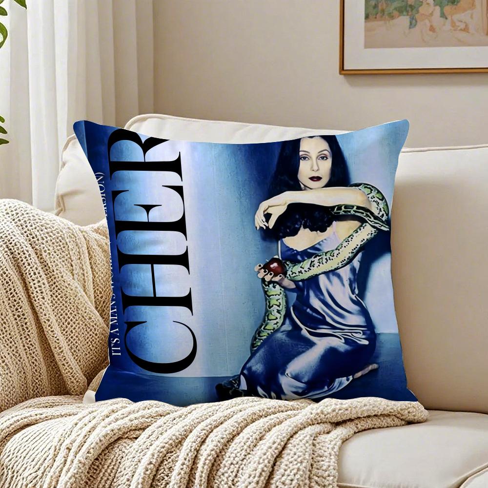 Cute CCherS Cushion Cover Pillowcase Antidustmite living Room Sofa Decor Cushion Room