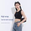 Спортивный бюстгальтер большого размера с высокой степенью поддержки, красивый топ для йоги со спинкой (90-200 Цзинь)