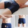 Нижнее белье из ледяного шелка, мужские сексуальные забавные трусы-боксеры