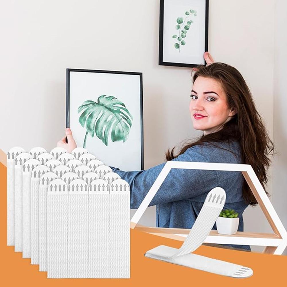 DIY Maigics Рамка Стикер Двусторонний Скотч Бесследные Клейкие Крючки для Дома Фото Рамка Фото Дисплей Настенные Украшения