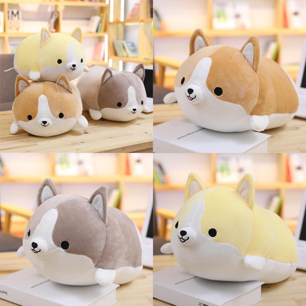 Cute Bodied Soft Down Cotton Corgi Plush Toy Dog Sleeping Companion Child Gift