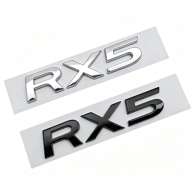 Применимо к наклейке на автомобиль RX5, текстовой наклейке, наклейке модели задней двери, логотипу с английской буквой rx5, логотипу для модифицированного автомобиля