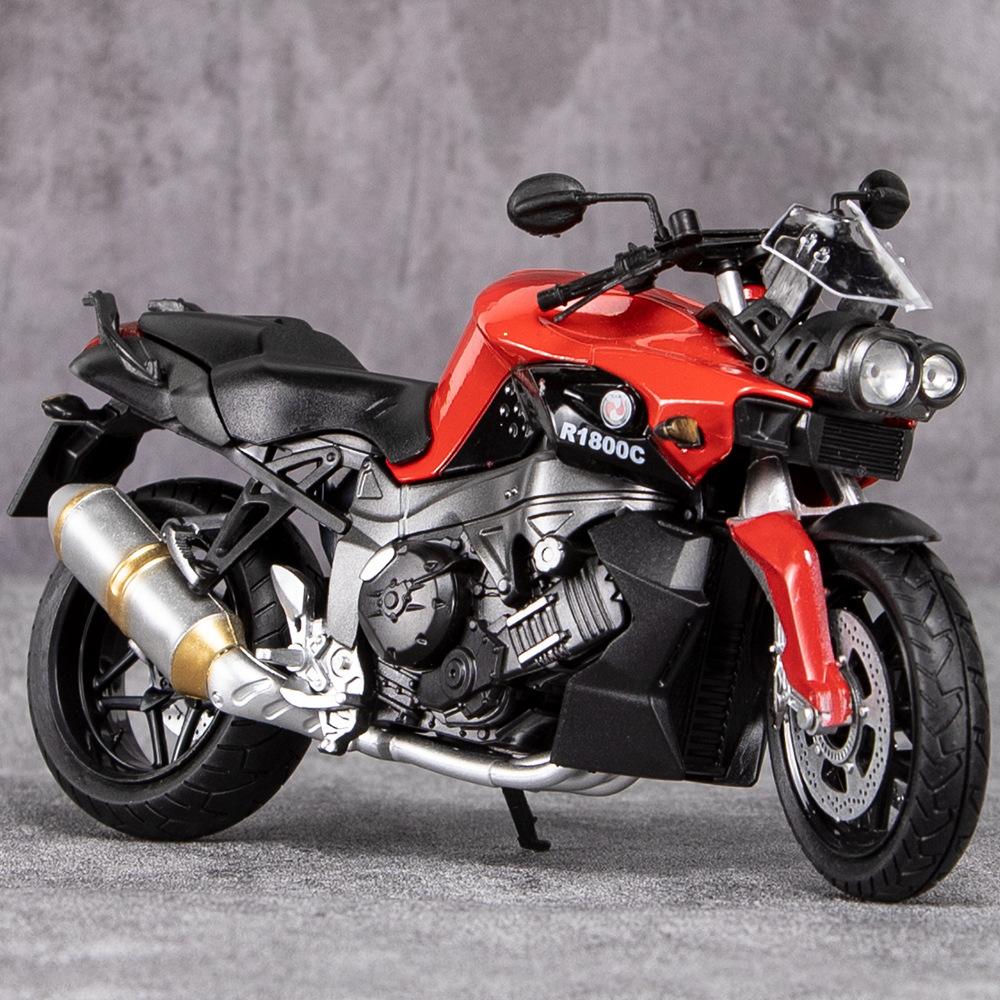 1/12 R1800C литой сплав, модель мотоцикла, коллекция игрушечных автомобилей, автобайк, амортизатор, внедорожный автоцикл, игрушечный автомобиль