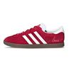Originals Stadt Solid Color Abrasion Resistant Abrasion Resistant Low Top German Army Trainers Unisex Red White JR6342(Team1142-)