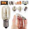1pc E14 Salt Lamp Globe Bulb Retro Edison Bulb 240V 15W Refrigerator Oven Replace Bulb Warm White Light Lighting Lamp Ampoule