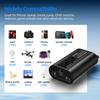 1500W solar inverter with LCD display,DC 12V to AC 110V  USB Type-C portable power bank, car converter Vehicle-mounted inverter