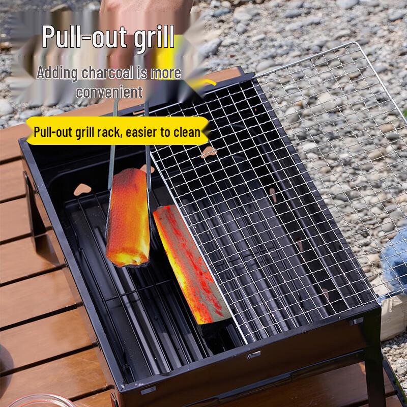 Shang Kao Jia Портативный уличный угольный гриль-барбекю