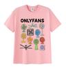 Забавная футболка с мемом OnlyFans для мужчин и женщин, юмористическая, с круглым вырезом, с коротким рукавом, в стиле ретро, ​​из высококачественного хлопка.