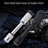 Anti-theft Trailer Hitch Pin Lock Receiver Coupler for Latch Tow Bar Tongue Automobile Electric 4x4 Caravan 4WD Accessor