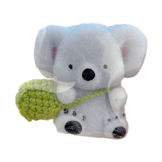 Мультяшная коала, сжимающая игрушку, ручная работа, антистрессовая игрушка для сидящей коалы, сенсорная игрушка для детей, подростков и взрослых, мягкий мяч для снятия стресса, игрушка-фиджет в виде животного