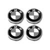 4 шт. 60 мм Наклейки на центр ступицы автомобильного колеса 56/60 мм Колпаки на центр ступицы автомобильного колеса Автомобильные аксессуары для украшения Для BMW M E30 E34 E36 E39