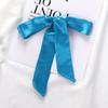 2024 Spring/Summer Women's Silk Scarf Headband: Thin, Narrow, Solid Color Ribbon for Ponytail, Bag, or Bow Tie Use