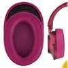 Geekria Ear Pads QuickFit Compatible Pads Compatible with Sony Headphones Pads Cups MDR-100ABN, WH-H900N Ear/Ear (Protein Leather/Bordeaux Red)