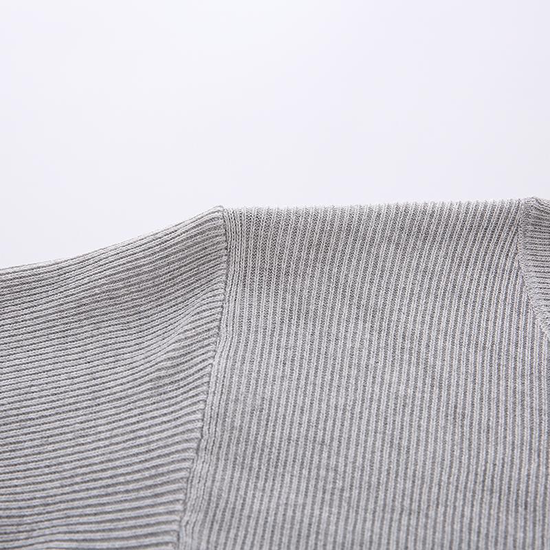 Men's Crew Neck Button Detail Knit Sweater Loose Lazy Casual Pullover