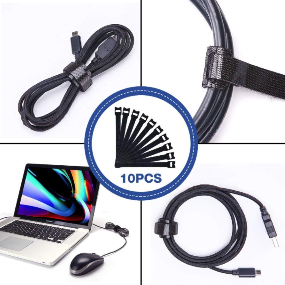 Data Cable Cable Management Sleeve Neoprene Network Cable Organizer  Computer Setup