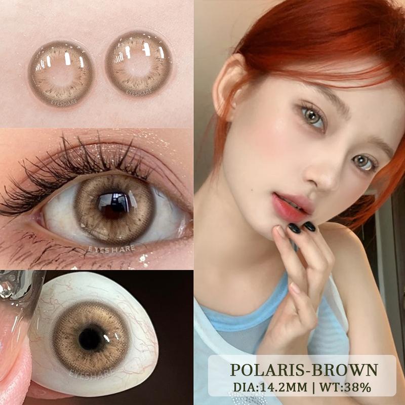 AMARA LENSES 2pcs Color Contact Lenses For Eyes Colored Lenses Eye Cosmetics Natural Contact Lense Yearly Cosplay Beautiful Puppiletes