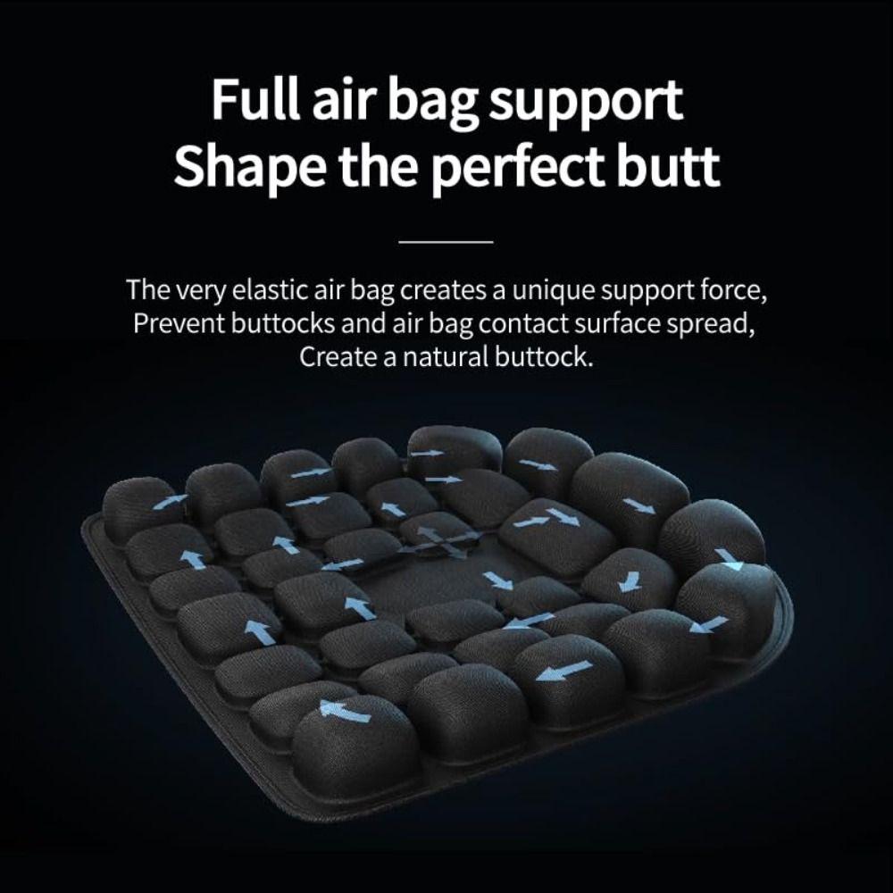 Anti-Slip Travel Cushion Comfortable Travel Seat Cushion New 3D Air Cell Seat Cushion  Wheelchair