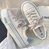 Fashion 2024 New Spring Platform Vulcanized Shoes Fashion Women Canvas Shoe Casual Flat Sneakers Female Comfort Sneaker Zapatos Mujer