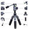 Mini Tripod 20Inch for DSLR Camera and Video Camcorder Aluminum Alloy Desktop Tripod with 360 Degree Rotation Head