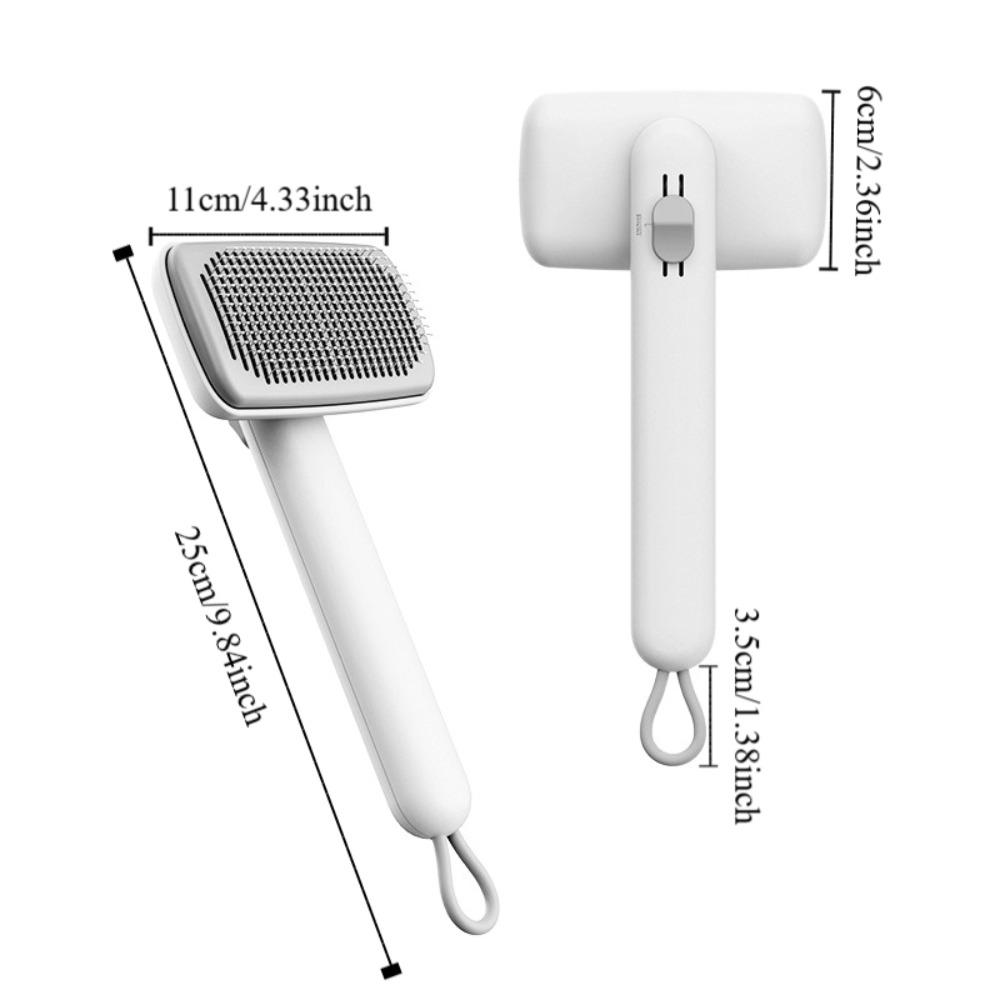 Professional Pet Grooming Comb Portable Washable Needle Brush For Long Short Hair Dog Cat Easy To Operate