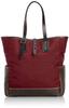 [Kiwada] Beattex Tote Bag with Genuine Leather [Kiwada] Made In Toyooka City, Hyogo Prefecture, the Mecca of Bags, Wine Red