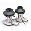 Blower Motor For Parking Heater 12V 24V 5KW 2KW Large Blade Assembly Combustion Air Fan For Eberspache D4 Truck Auto