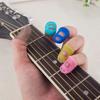 10pcs Solid Color Guitar Fingertip Protectors Breathable Guitar Finger Cover  Unisex