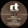 12-дюймовая пластинка RICKY L The Closing Track RT1305 Restricted Trac 2007 US Dance Electronica Б/у