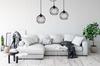 MODERN SPIDER HANGING LAMP, WIRE CEILING