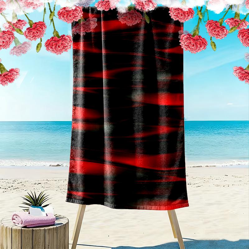 Football Club Beach Towel Suitable for Travel, Outdoor Activities, Swimming Pools, Yoga, Surfing, Camping, Hiking, Gym