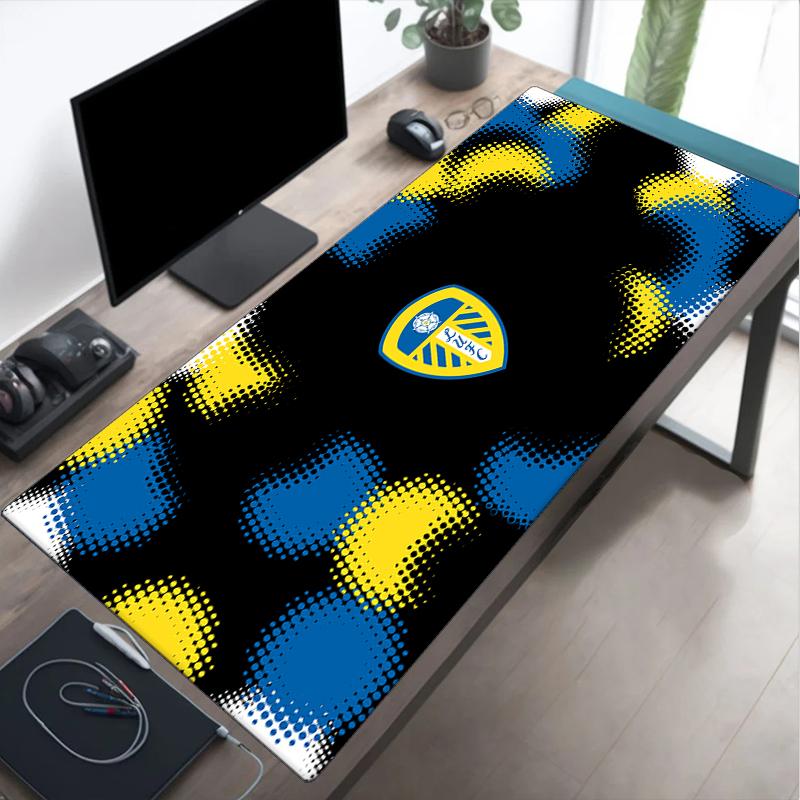 Leeds United Crest Legacy Mouse pad, Gaming Mouse Pad, keyboard pad, Desk Decor for computer notebook Fan Gift Birthday Gift