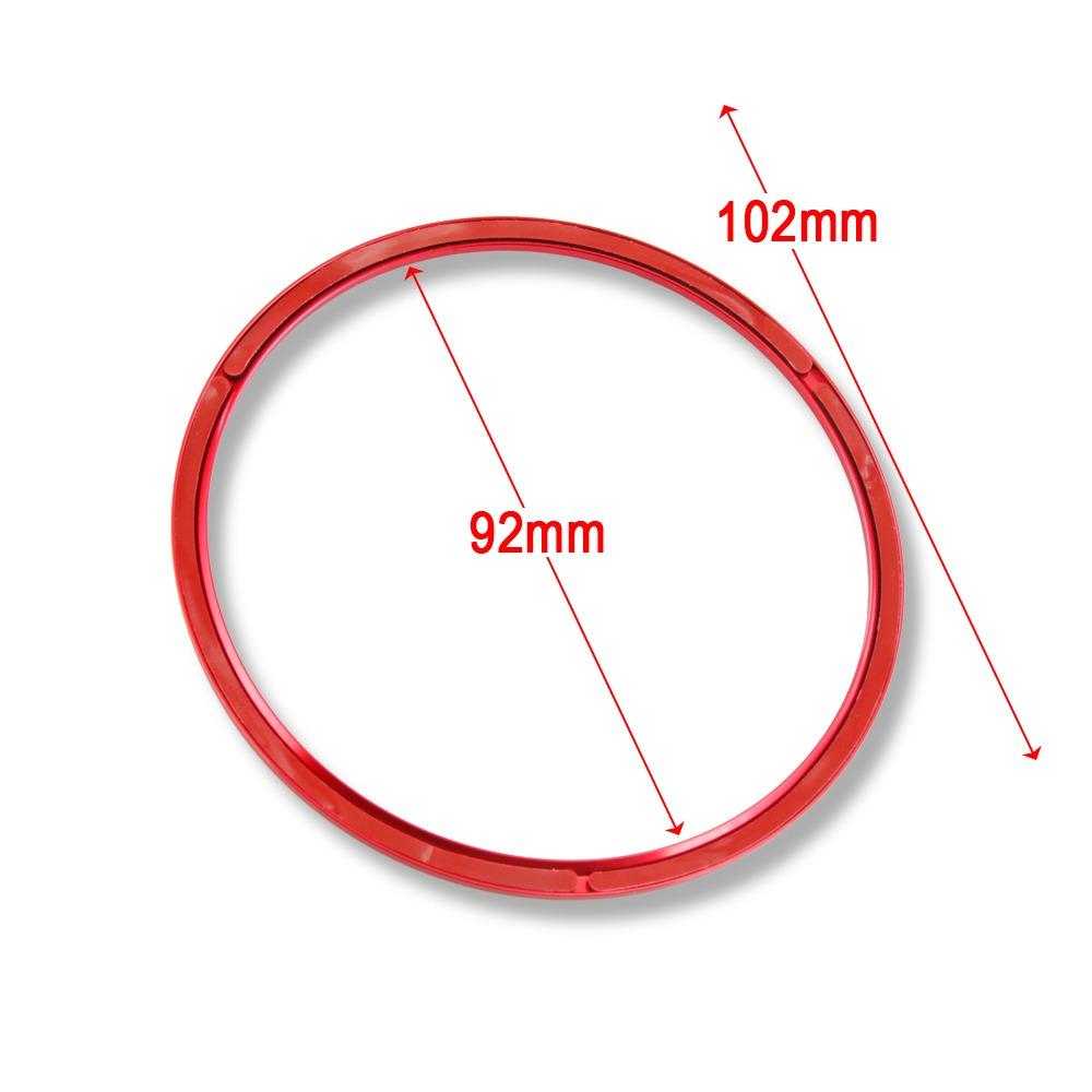 Для A3 A4 A5 Q5 2012-2015, A1 8X A6 C6 A7 Q3 2011-2018 рулевое колесо автомобиля логотип декоративное кольцо значок отделка круг наклейки