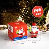 Cartoon Santa Claus Building Blocks Mini Christmas Doll Xmax Gift Action Figures Model  Party