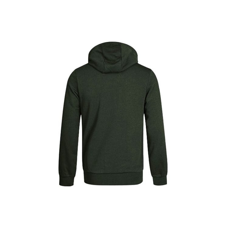 Adidas Neo Colorful Print Logo Casual Pullover Hoodie Men Deep-Earth-Brown GM2329
