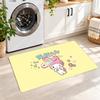 Flannel Kitchen Mat My Melody Soft Area Rug Non Slip Floor Carpet Home Decoration