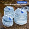 5л/10л/15л Походная складная емкость для воды, складной бак для воды, ведро-диспенсер, сумка для воды